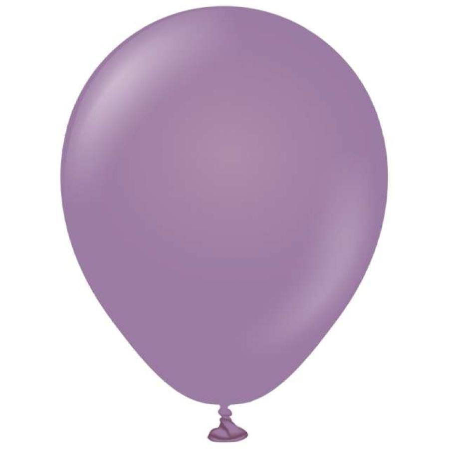 Mini-ilmapallot 20 kpl, Tumma violetti pastelli 13 cm