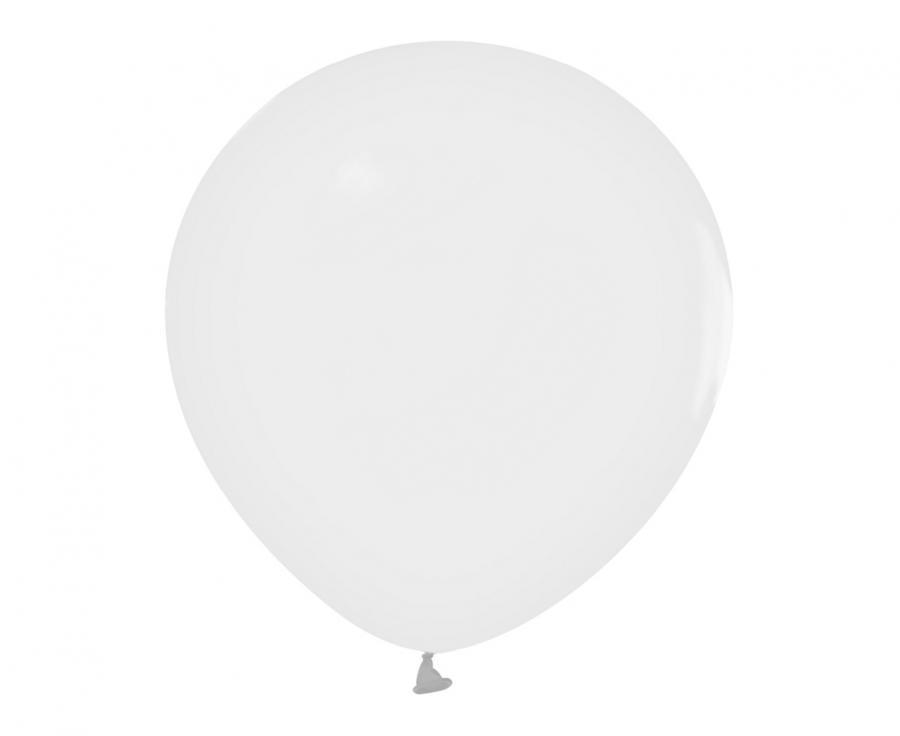 Mini-ilmapallot 20 kpl, Valkoinen pastelli 13 cm