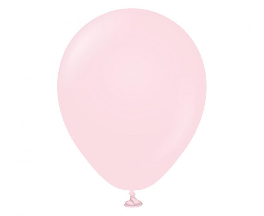 Mini-ilmapallot 12,5 cm, 100 kpl, Vaaleanpunainen