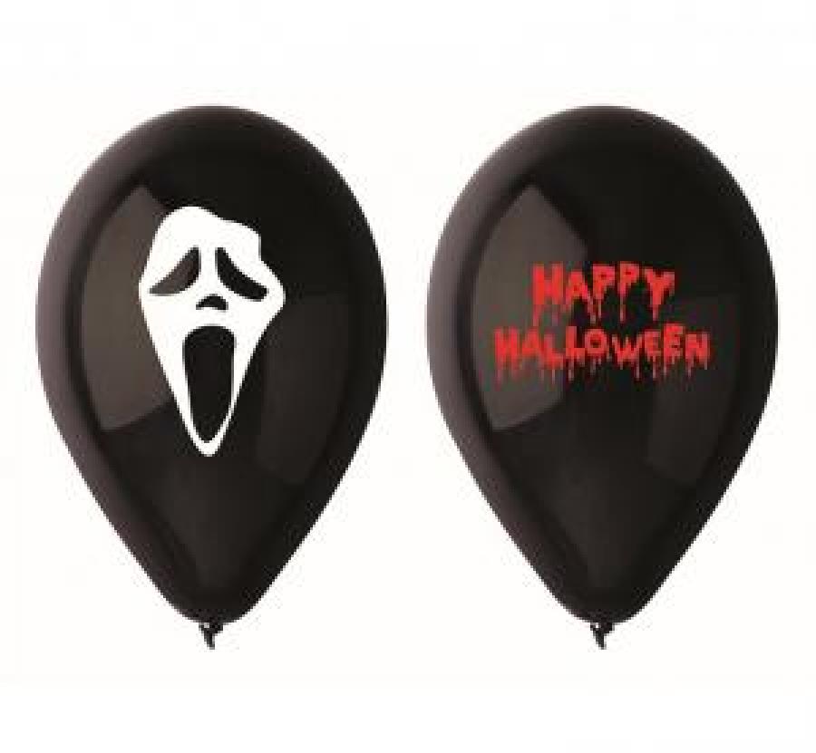 Ilmapallot Scary Happy Halloween, 5 kpl