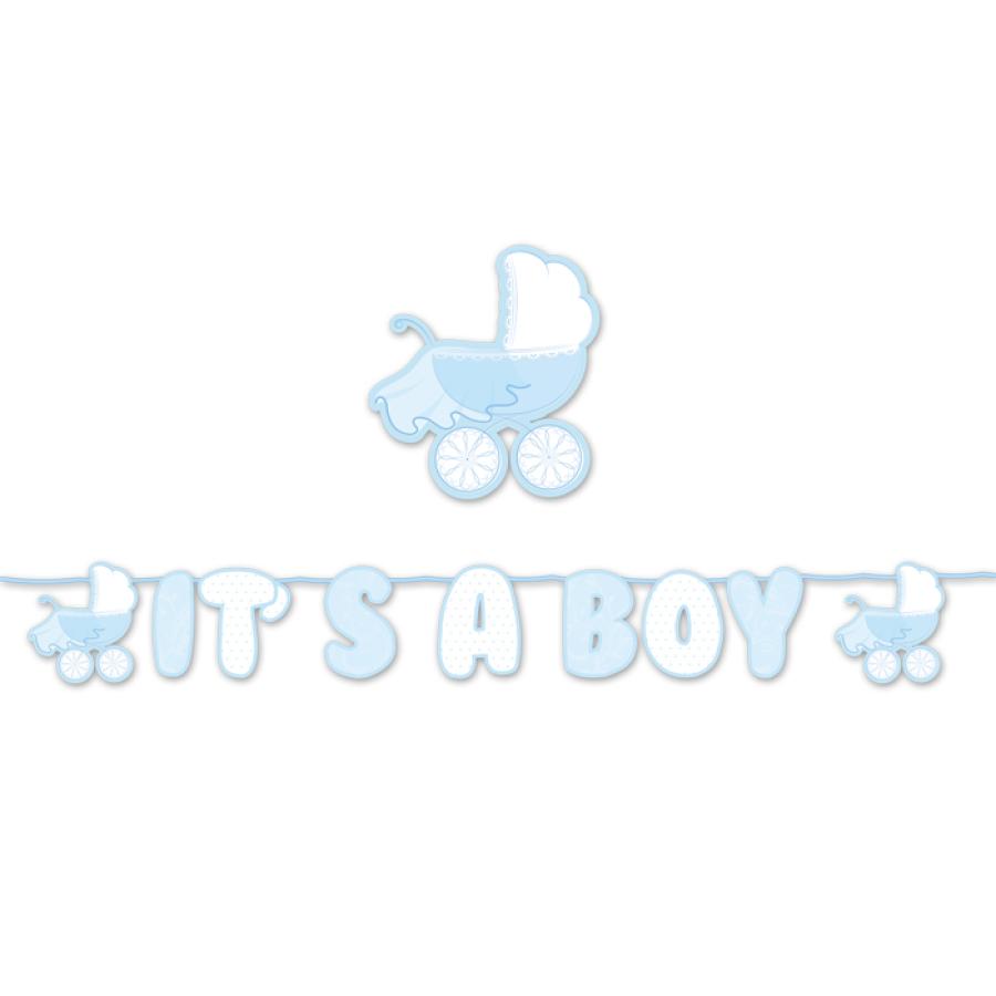 Juhlabanneri It's a Boy 600 x 25 cm