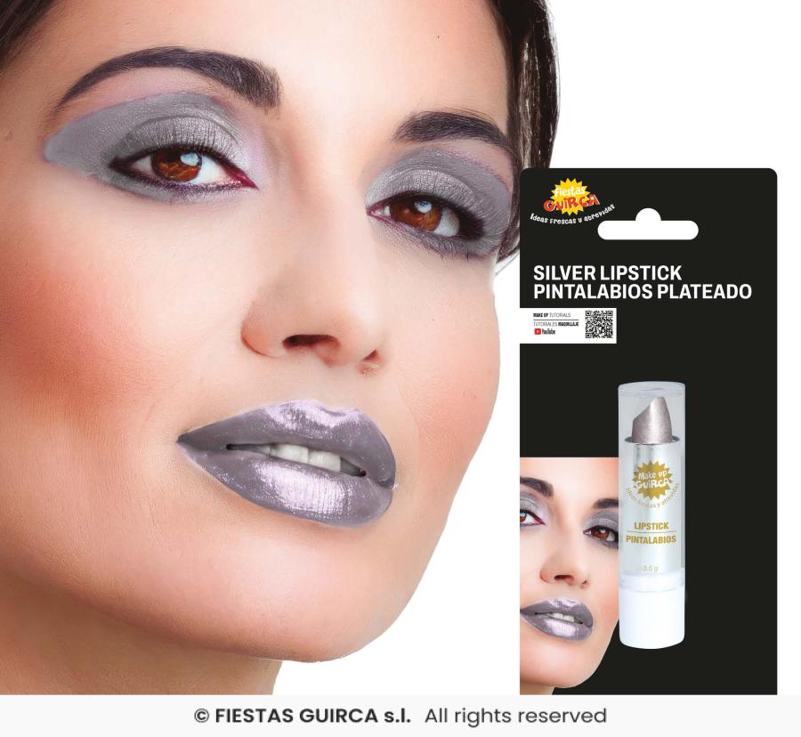 Hopeanvärinen huulipuna