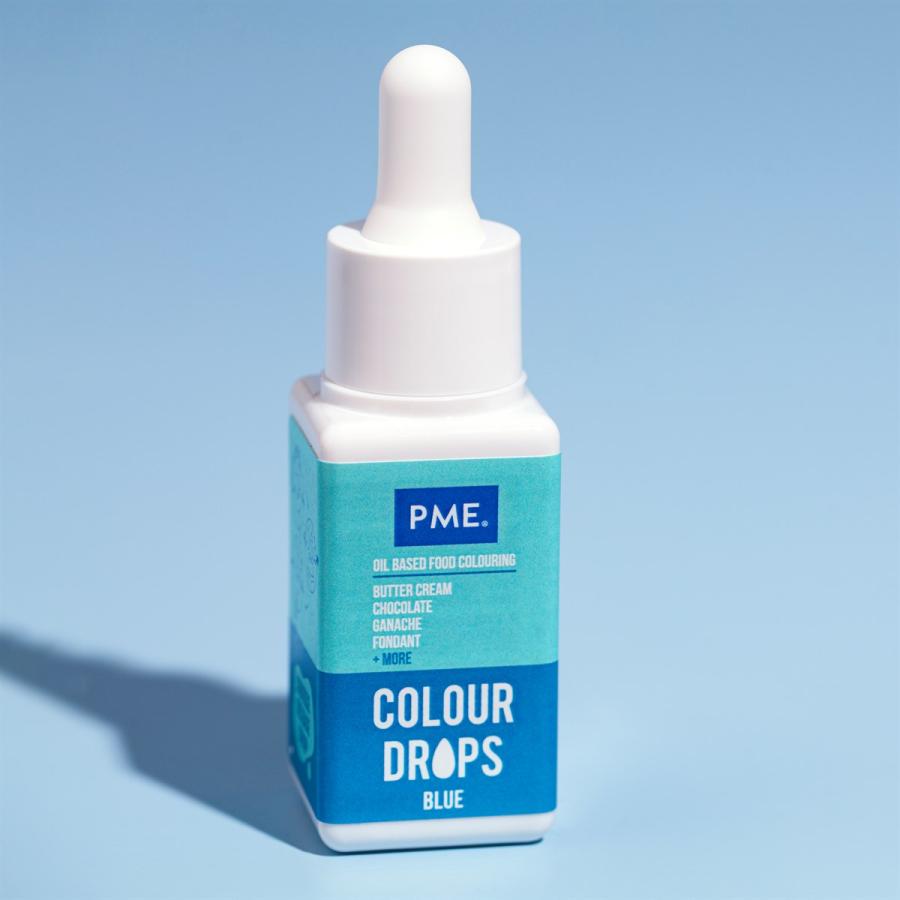 Öljypohjainen elintarvikeväri 20 ml - PME, Sininen