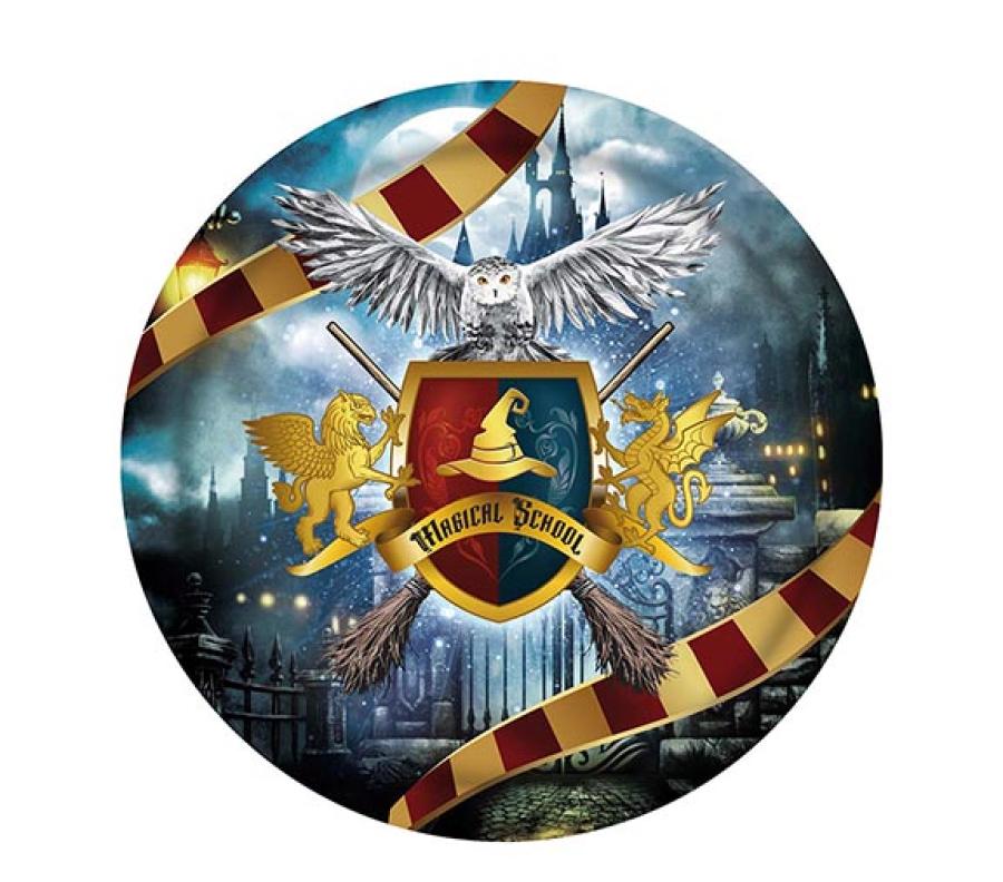 Harry Potter pahvilautaset 23 cm, 6 kpl