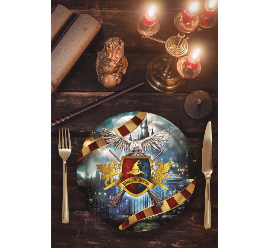 Harry Potter pahvilautaset 23 cm, 6 kpl