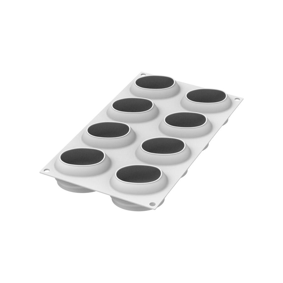 Caffè 110 silikonimuotti – kahvipapu, 8 kpl - Silikomart Professional