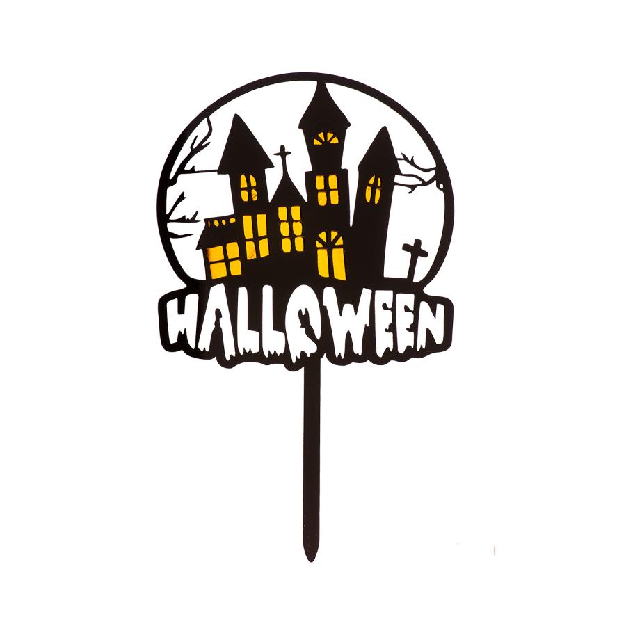 Kakunkoriste Halloween Lumottu talo 15.5 x 9.5 cm