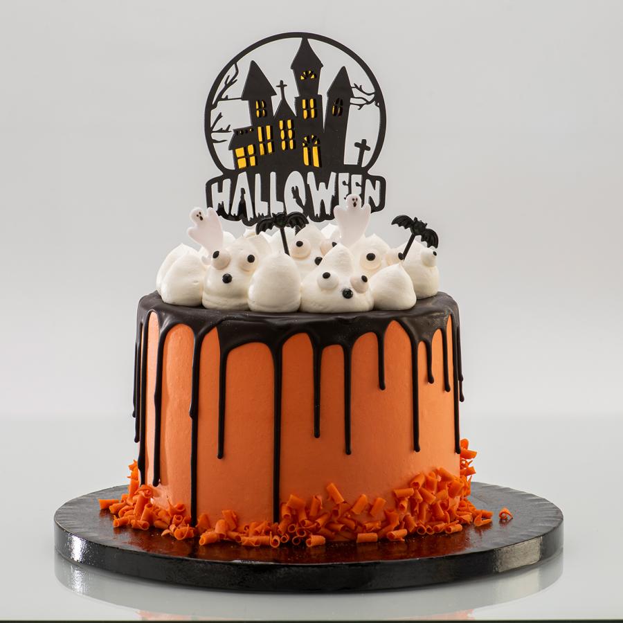 Kakunkoriste Halloween Lumottu talo 15.5 x 9.5 cm