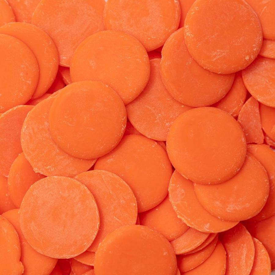 Candy Buttons oranssi 340g suklaakuorrute