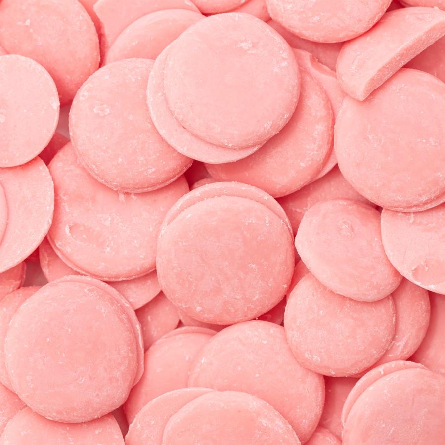 Candy Buttons pinkki 340g suklaakuorrute