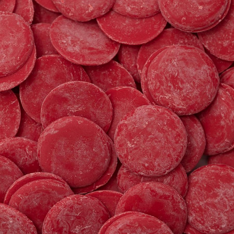 Candy Buttons punainen 340g suklaakuorrute