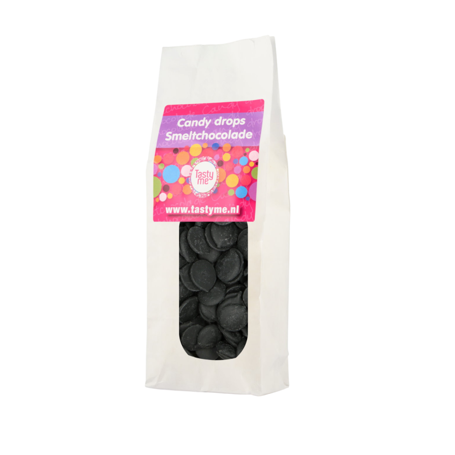 Candy Drops -kuorrutenapit, musta 300 g – gluteeniton