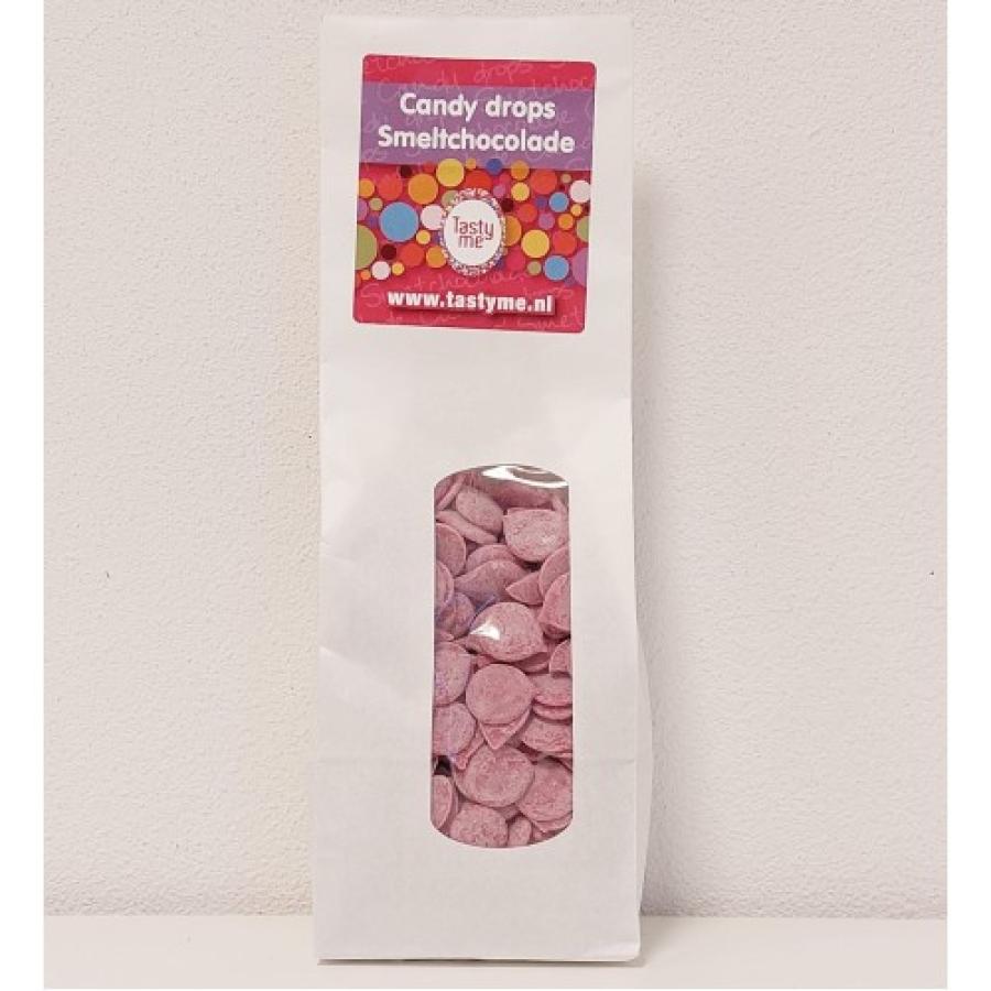Candy Drops -kuorrutenapit 300 g – gluteeniton, pinkki