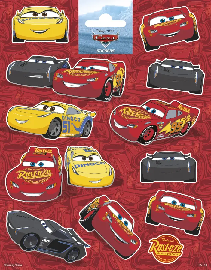 Cars / Autot - tarra-arkki