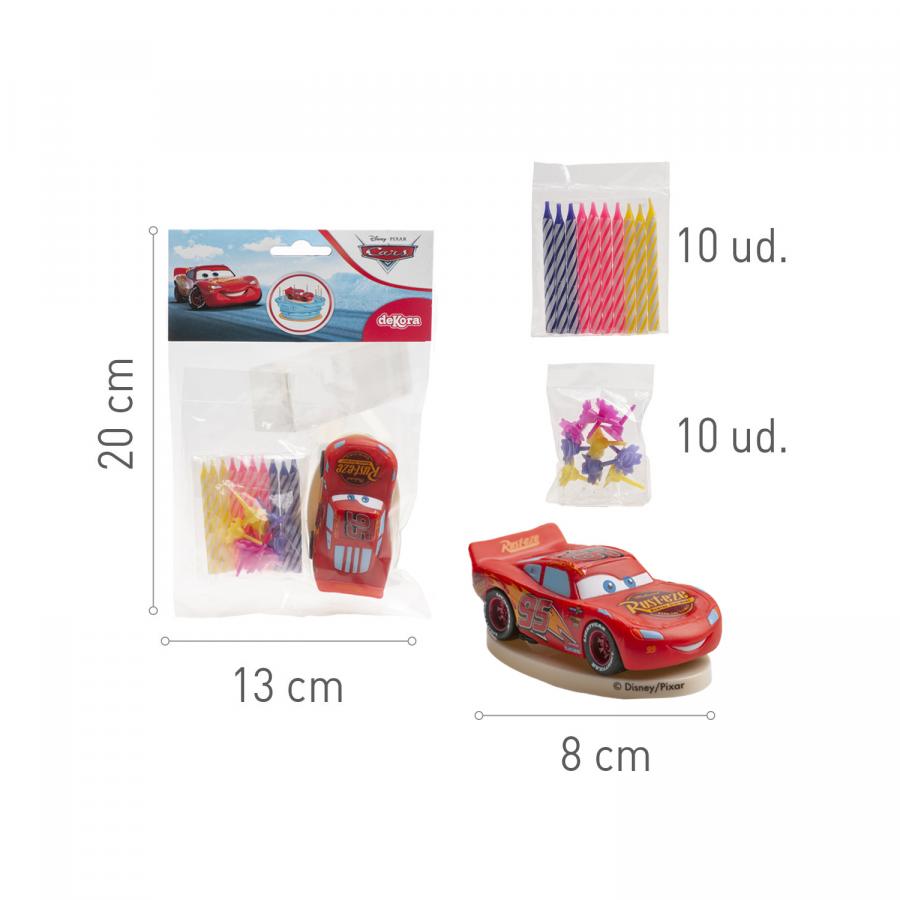 Cars Salama McQueen kakunkoriste 8 cm