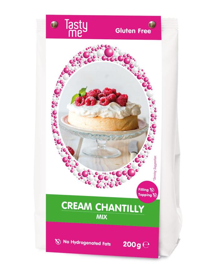 Chantilly-kermavaahto jauhoseos 200g - gluteeniton
