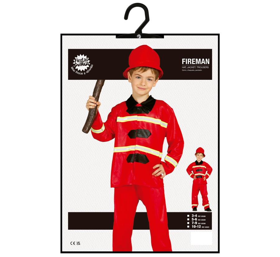 Lasten palomiesasu, 5-6-vuotiaalle