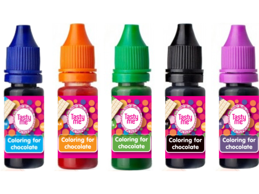 Suklaaväri rasvaliukoinen, 10 ml - gluteeniton