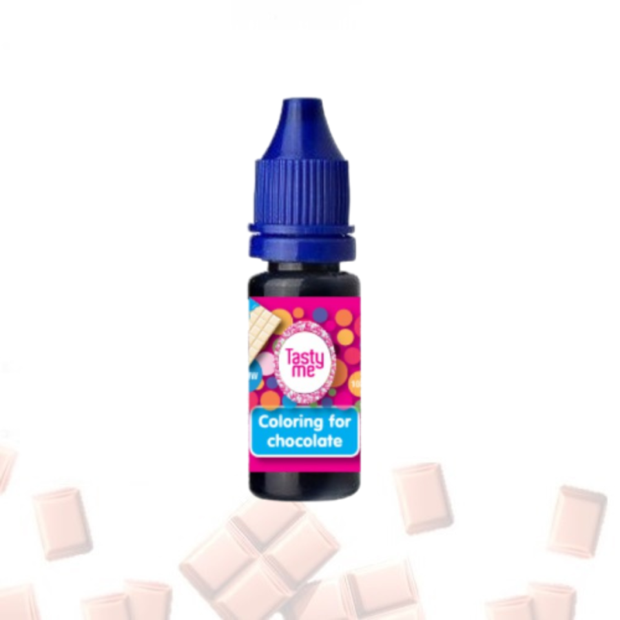 Suklaaväri rasvaliukoinen, 10 ml - gluteeniton, Sininen