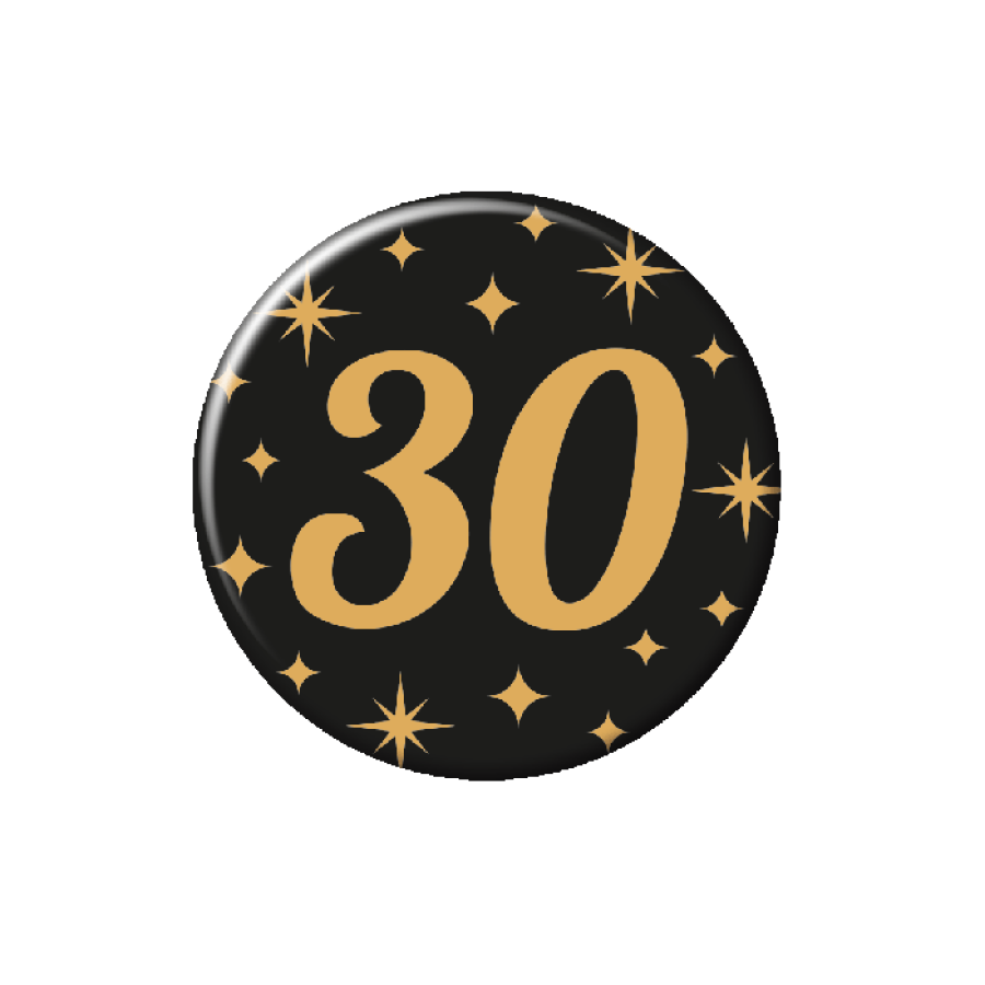 30 - rintamerkki metallia