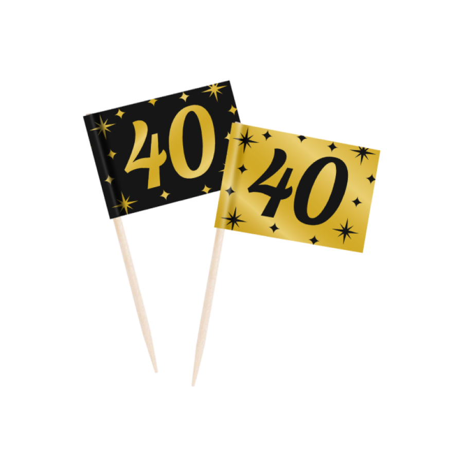"40" Cocktailtikut / herkkutikut, 50 kpl