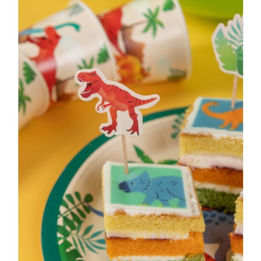 Dinosaurus kakkukoristeet 16 kpl