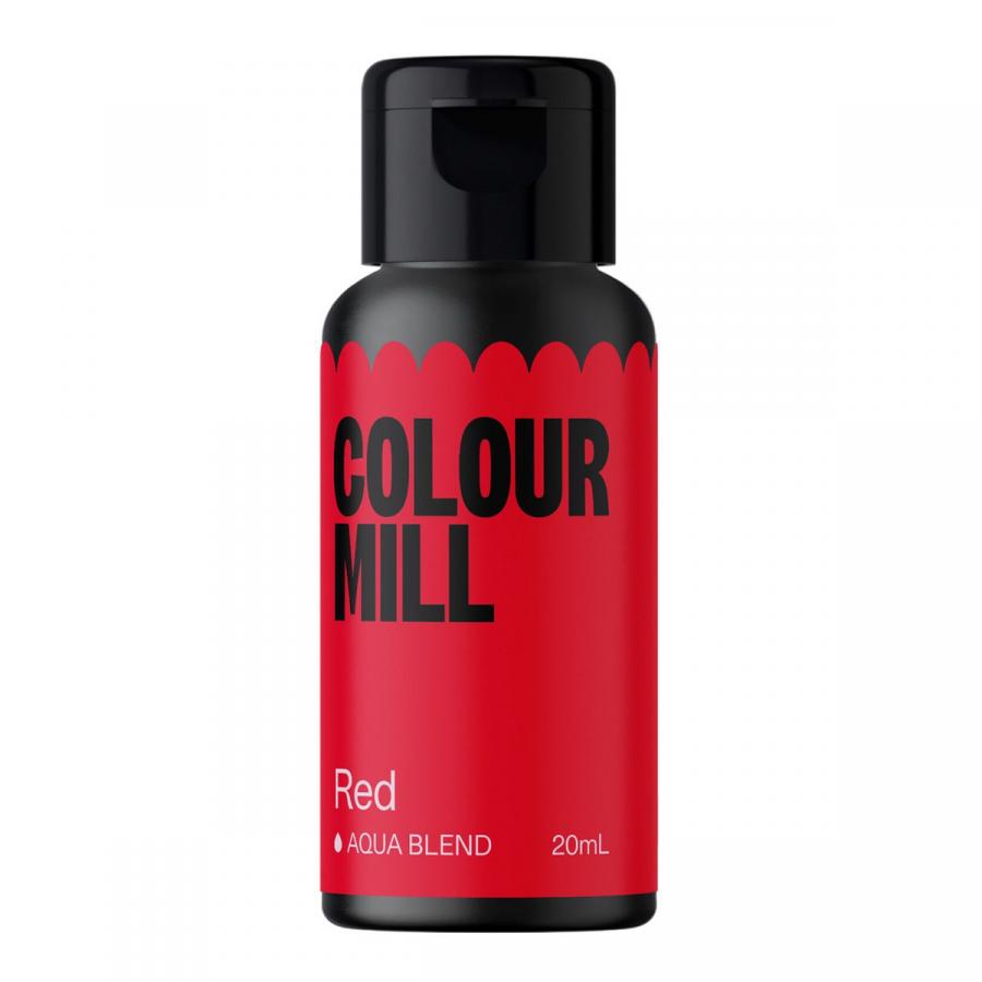 Elintarvikeväri vesipohjainen Punainen 20 ml - Colour Mill