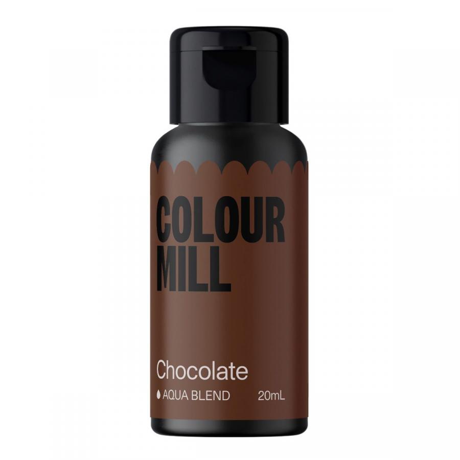 Elintarvikeväri vesipohjainen Suklaanruskea 20 ml - Colour Mill