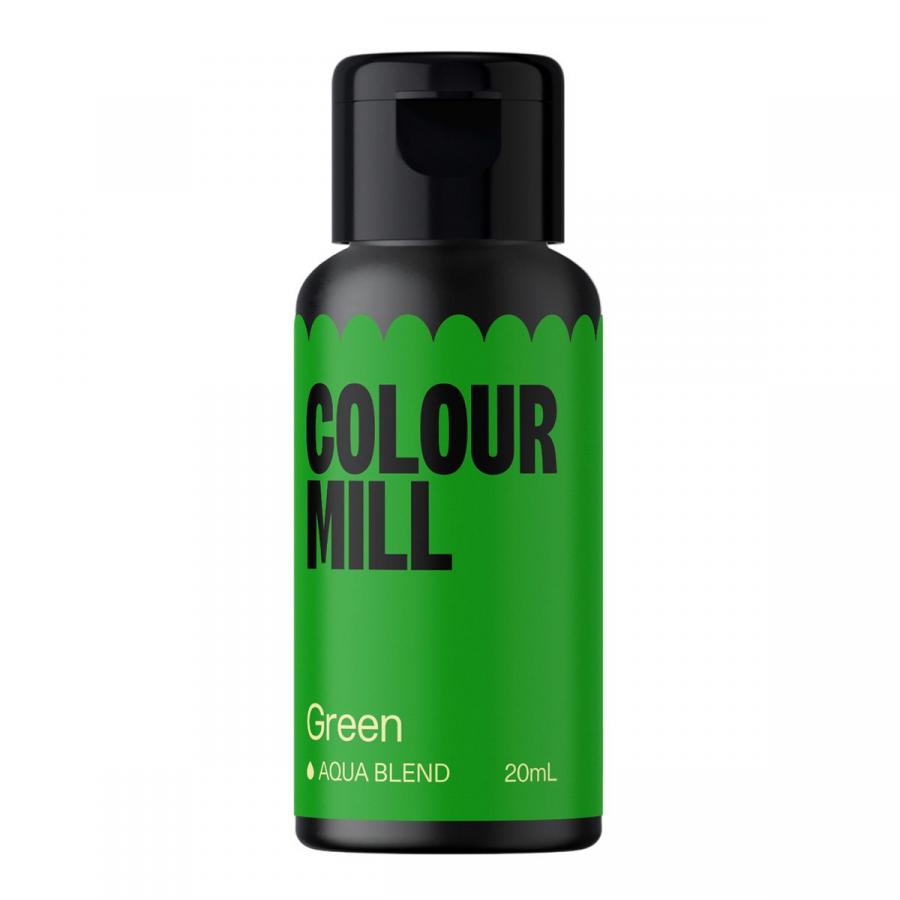 Elintarvikeväri vesipohjainen Vihreä 20 ml - Colour Mill
