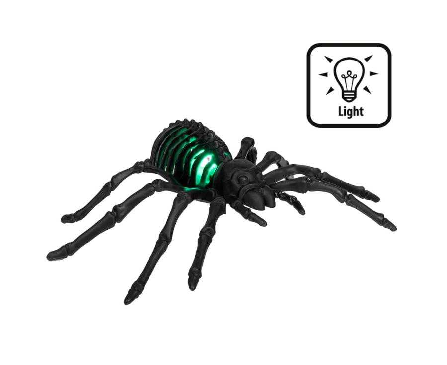 LED Hämähäkki Halloween-koriste 22 cm