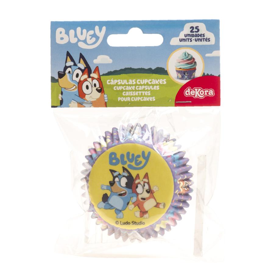 Muffinivuoat Bluey ja Bingo, 25 kpl