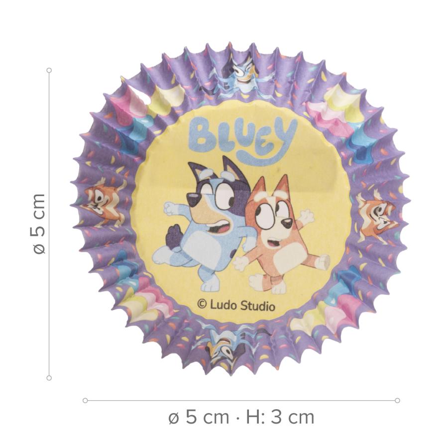 Muffinivuoat Bluey ja Bingo, 25 kpl