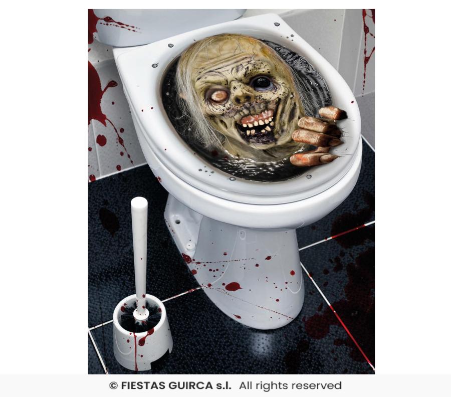 WC-tarra Zombie 30x40 cm
