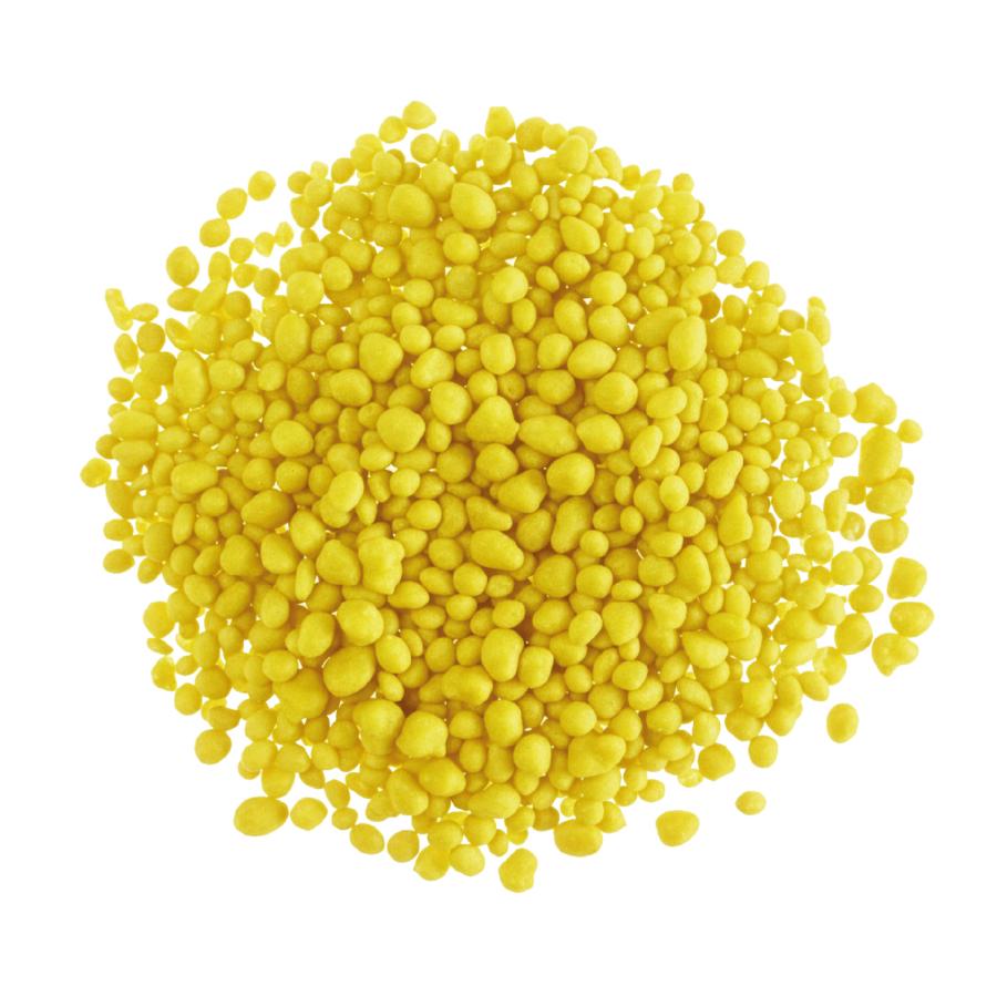 Syötävä koristerae keltainen sitruunanmakuinen, 100 g - Dekora