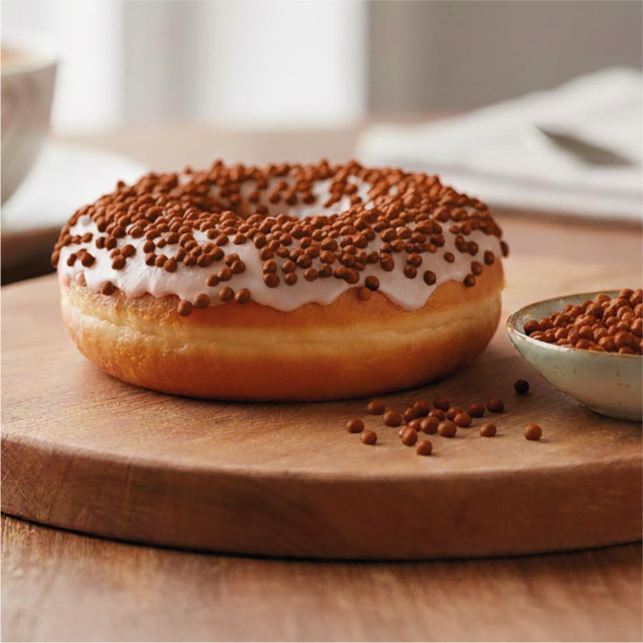 Syötävä koristerae ruskea kahvinmakuinen, 100 g - Dekora