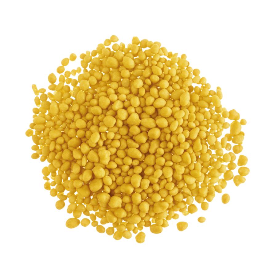 Syötävä koristerae keltainen vaniljanmakuinen, 100 g - Dekora