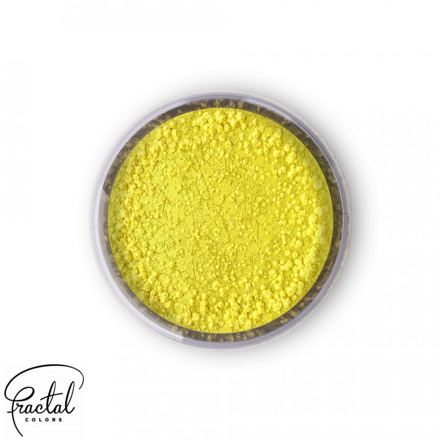 Syötävä tomuväri, lemon yellow, 2,5 g - Fractal 