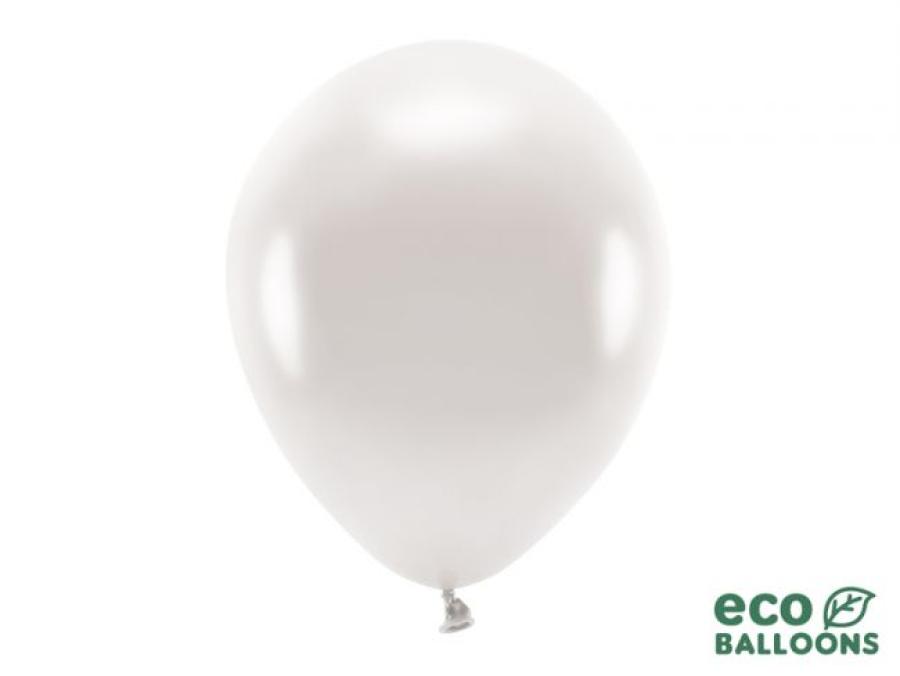 EKOilmapallo metallihelmiäinen 100 kpl, 30 cm biohajoava
