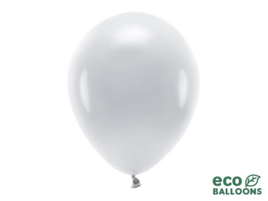 EKOilmapallo pastelli 30 cm biohajoava, 10 kpl, Harmaa