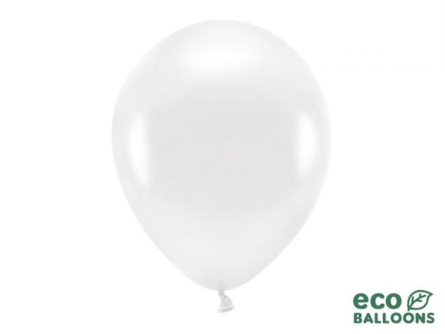 EKOilmapallo valkoinen 100 kpl, 30 cm biohajoava