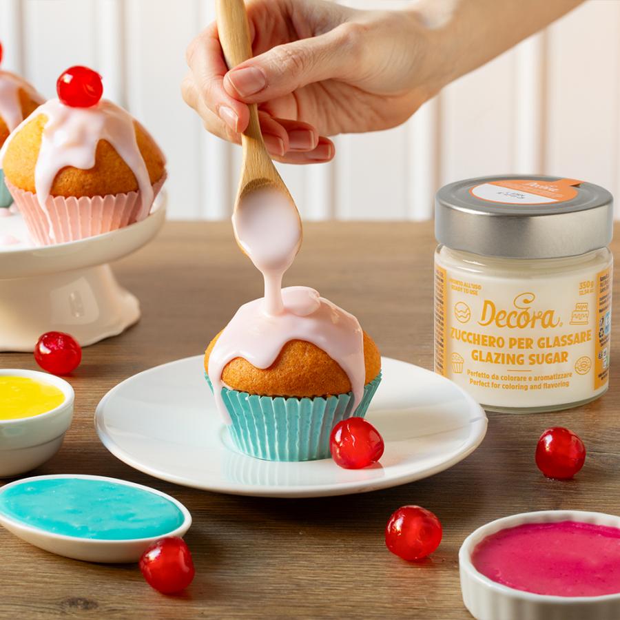 Glazing sugar - valmis, valkoinen 350 g