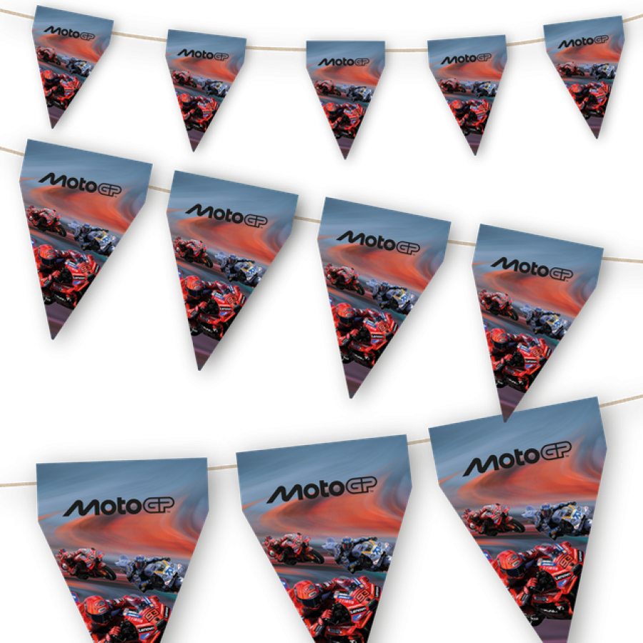 MOTO GP lippuviiribanneri 3 m