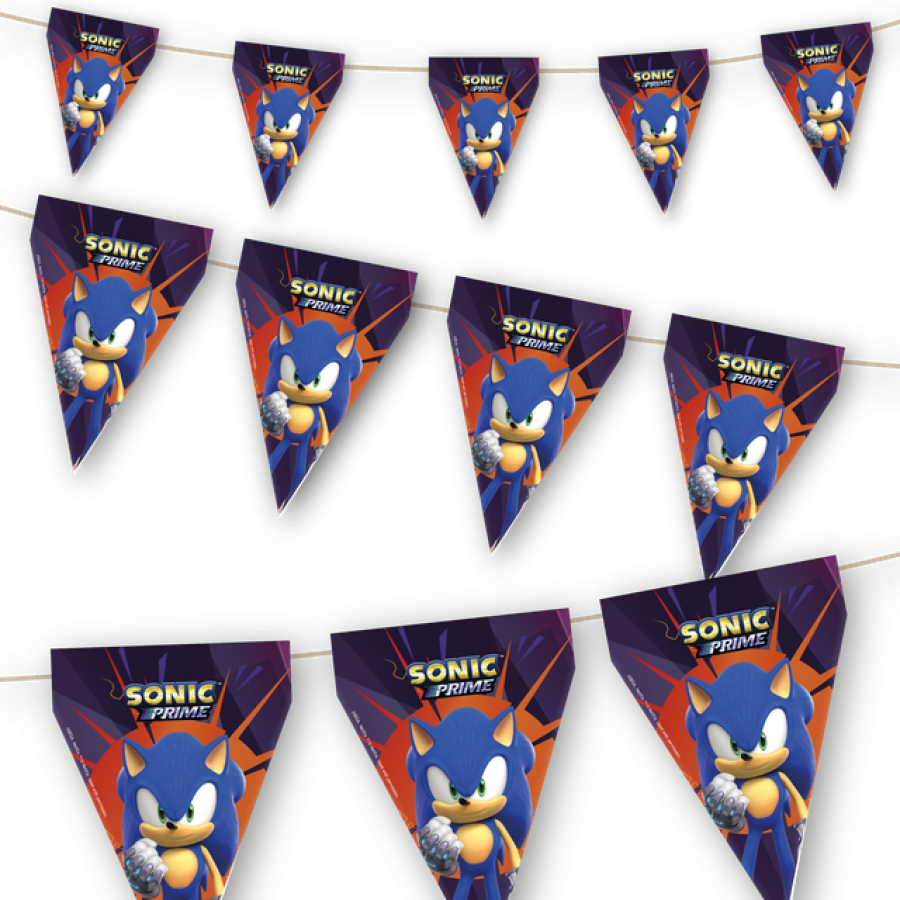 Sonic lippuviiribanneri 3 m