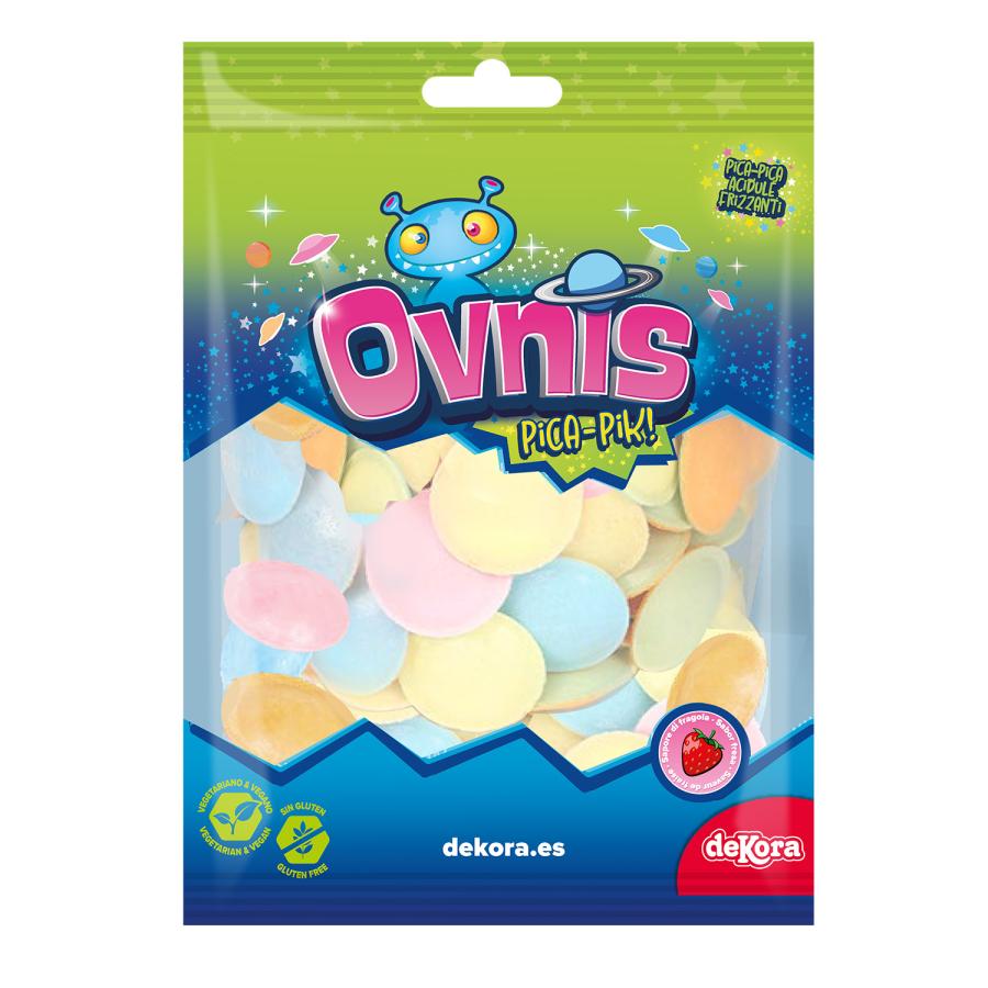 Lentävät lautaset karkkipussi