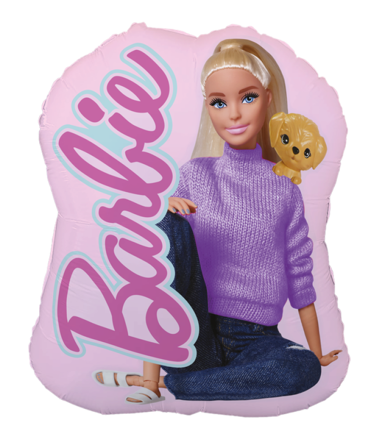 Foliopallo Barbie 66 x 55 cm