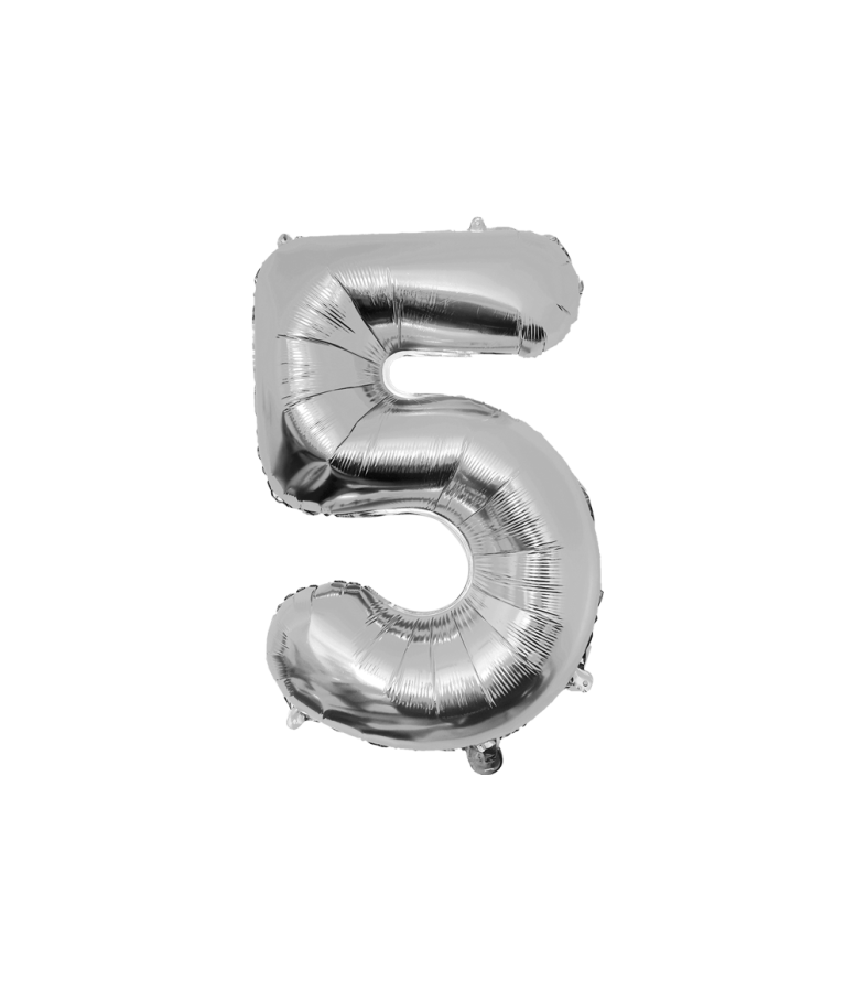 Foliopallo numero 5 hopea, 86 cm