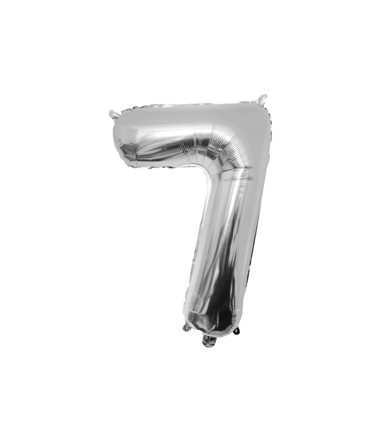 Foliopallo numero 7 hopea, 86 cm