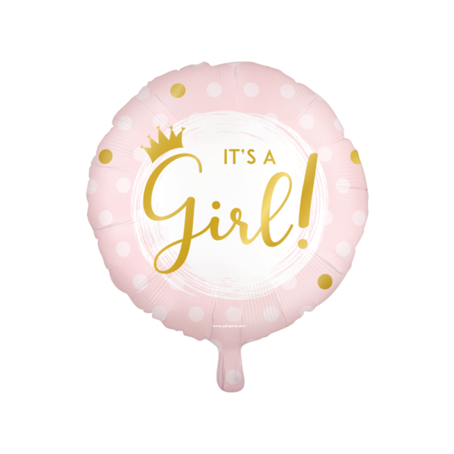 Foliopallo "It's a girl" 46 cm