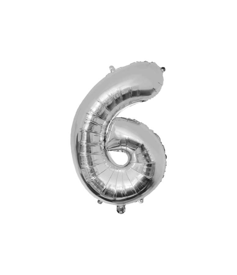 Foliopallo numero, hopea, 86 cm, numero 6