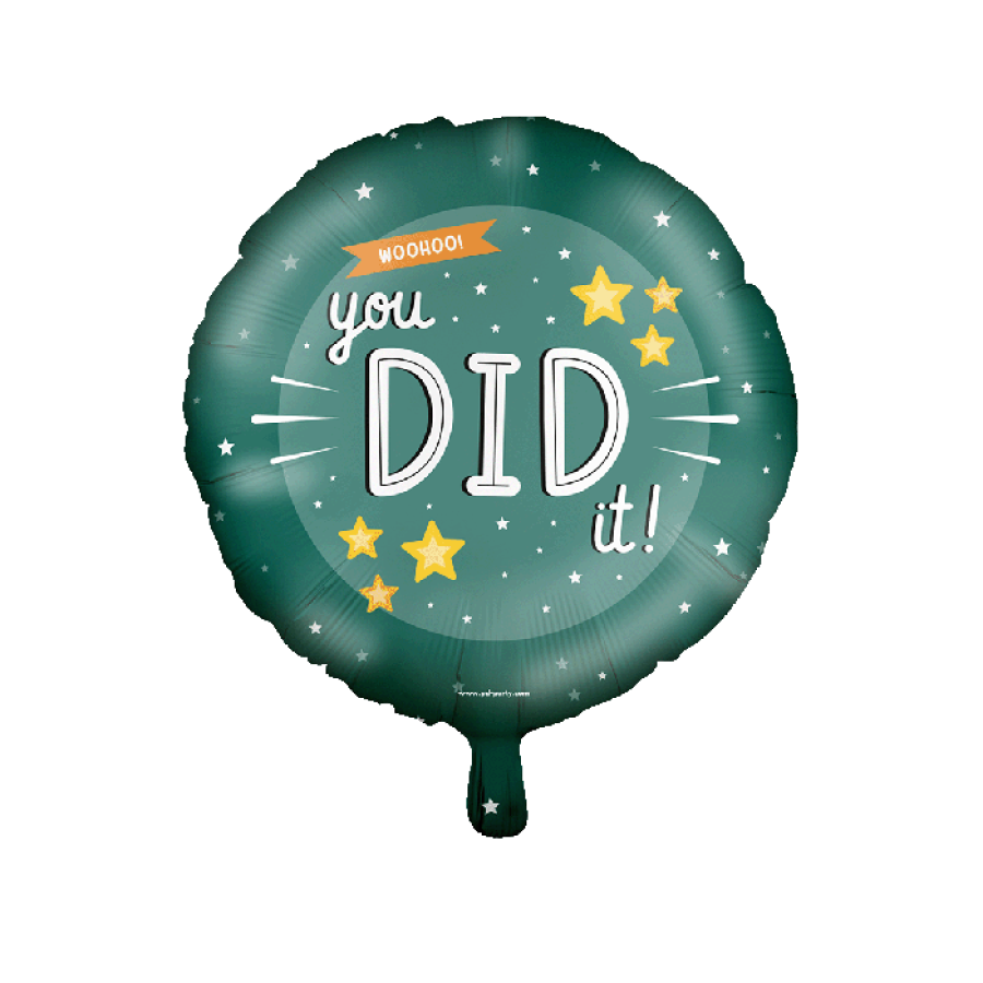 Foliopallo "You did it" 46 cm